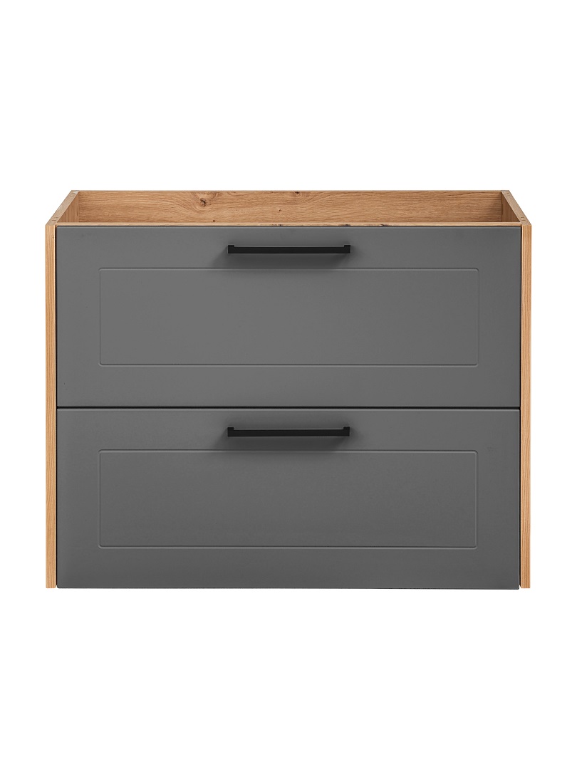 commad - Madera 821 FSC Šedý Grafit kúpeľňová skrinka